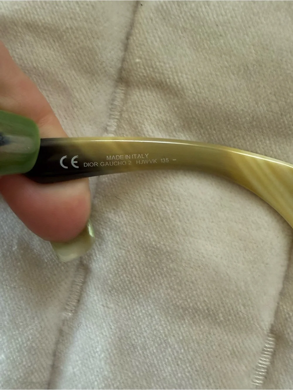 Y2K RARE ARCHIVE Dior GAUCHO 2 Large Wrap Galliano shield unisex sunglasses
